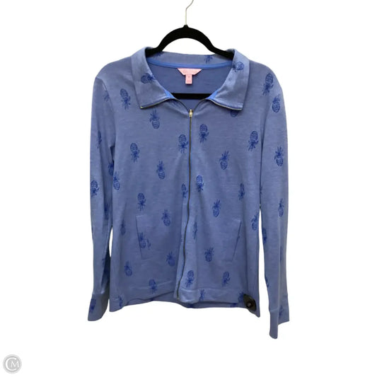Jacket Designer By Lilly Pulitzer In Blue, Size: M