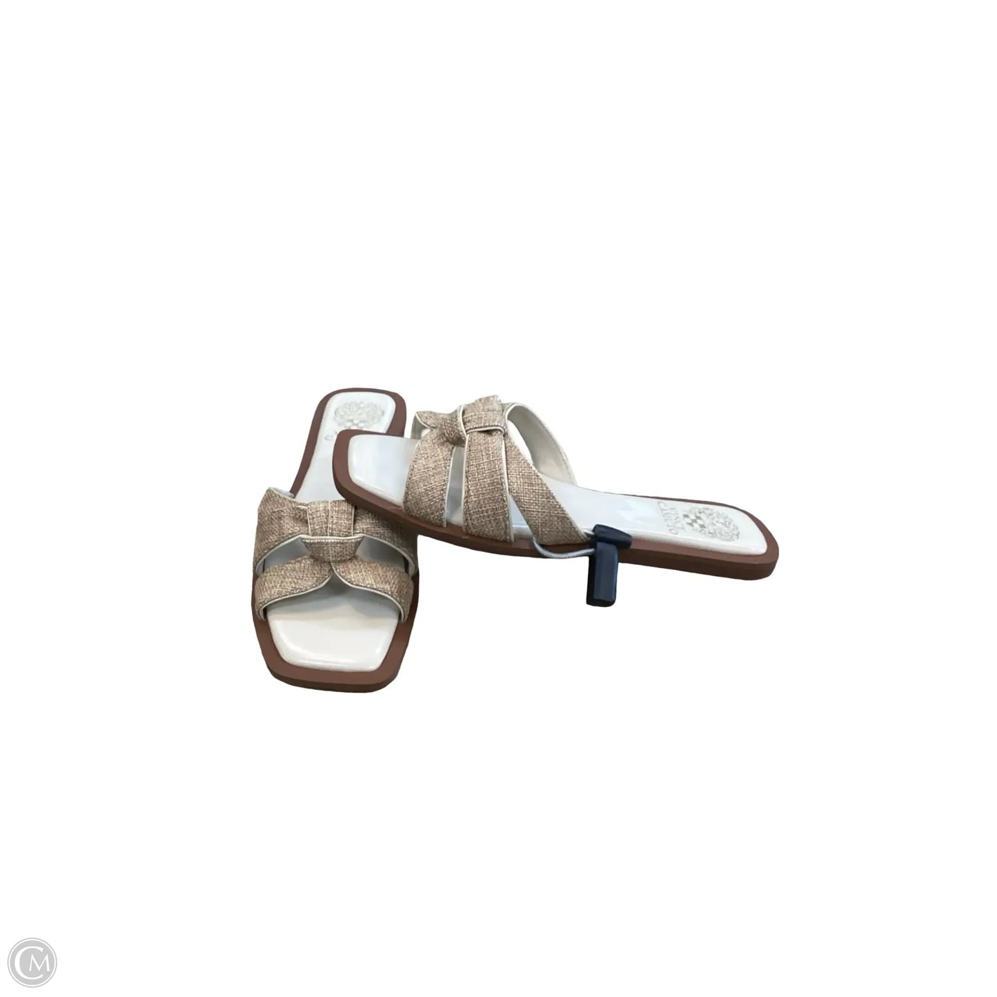Sandals Flats By Vince Camuto In Tan, Size: 8.5