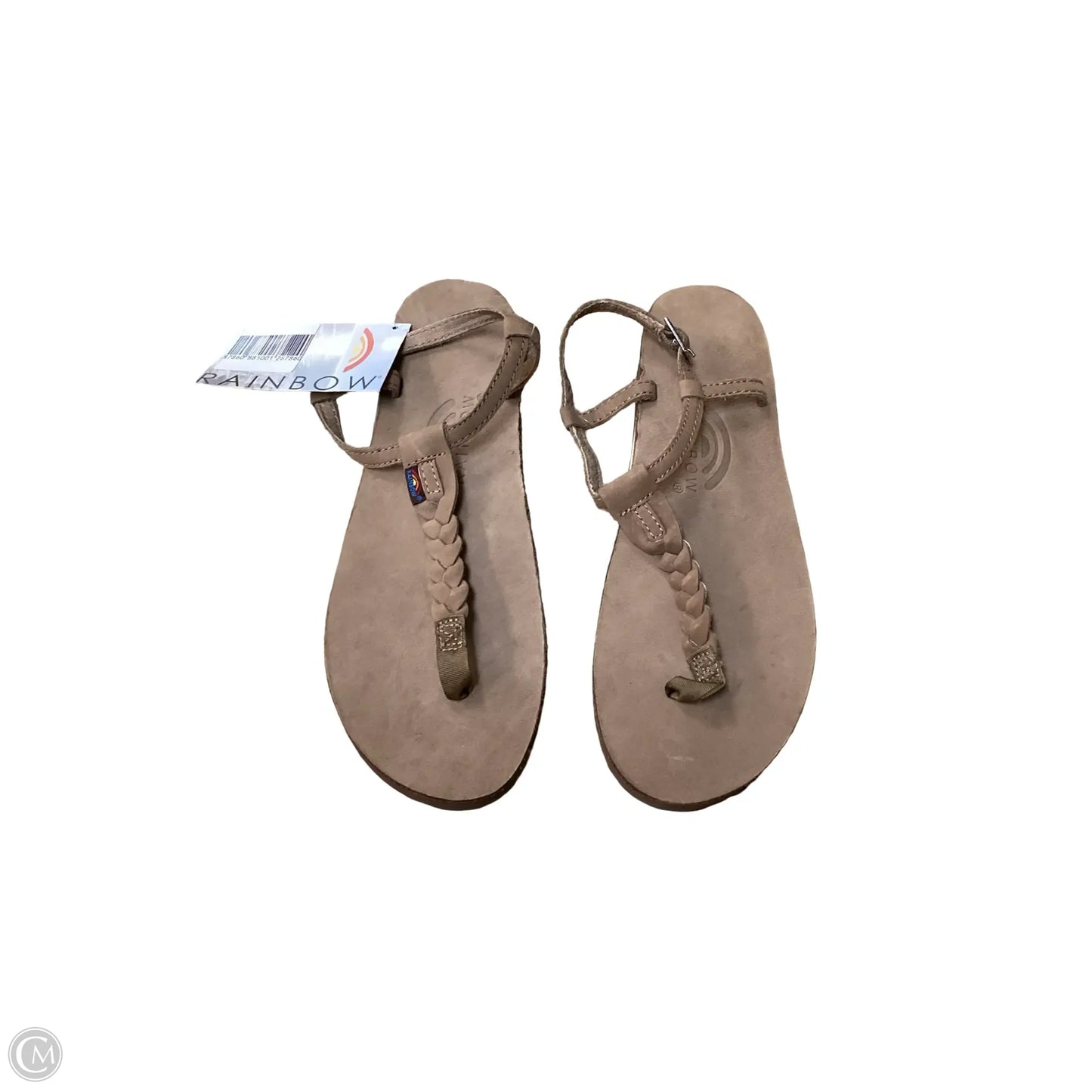 Sandals Flats By RAINBOW In Brown, Size: 7.5