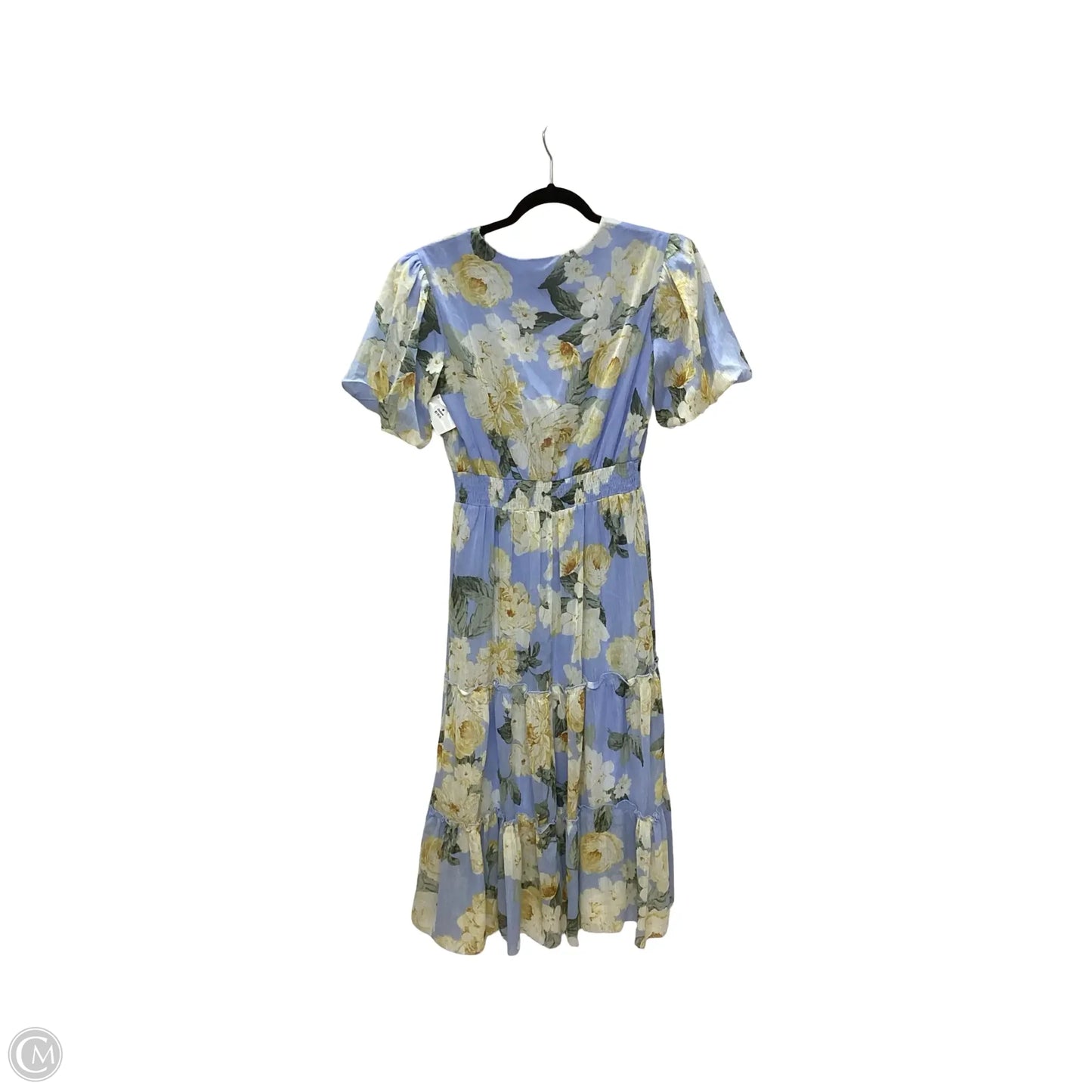Dress Casual Maxi By Kate And Lily In Blue & Yellow, Size: 8