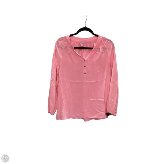 Top Long Sleeve Designer By Lilly Pulitzer In Multi-colored, Size: M