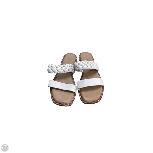 Sandals Flats By Sincerely Jules In Cream, Size: 7.5