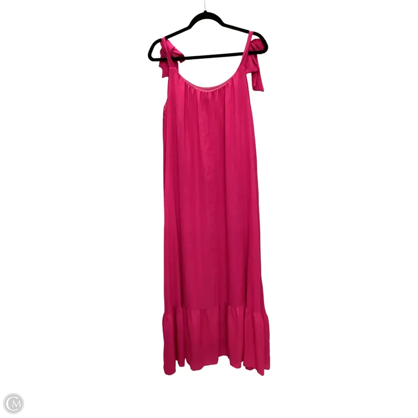 Dress Casual Maxi By Adrienne In Pink, Size: M