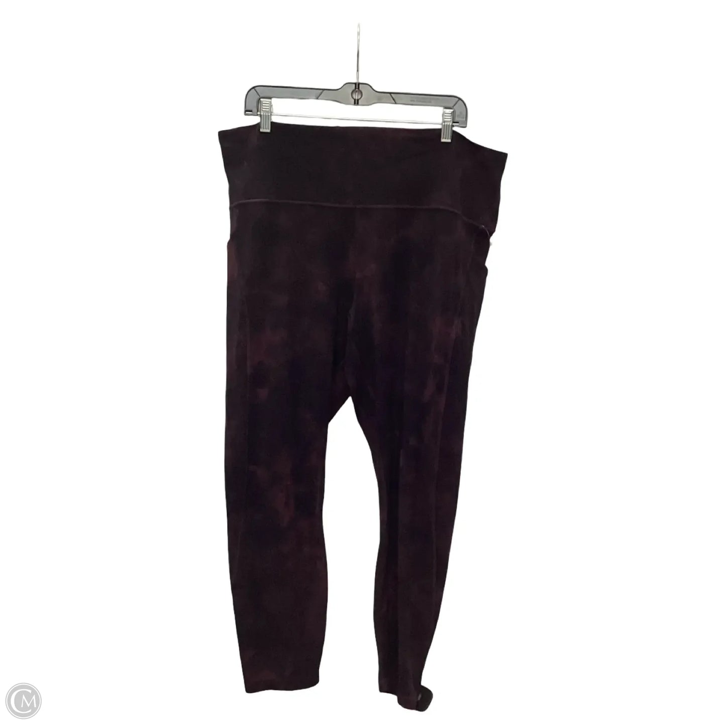 Athletic Leggings By Lululemon In Purple, Size: 18