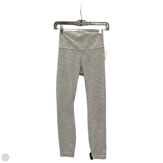 Athletic Leggings By Lululemon In Grey, Size: 4