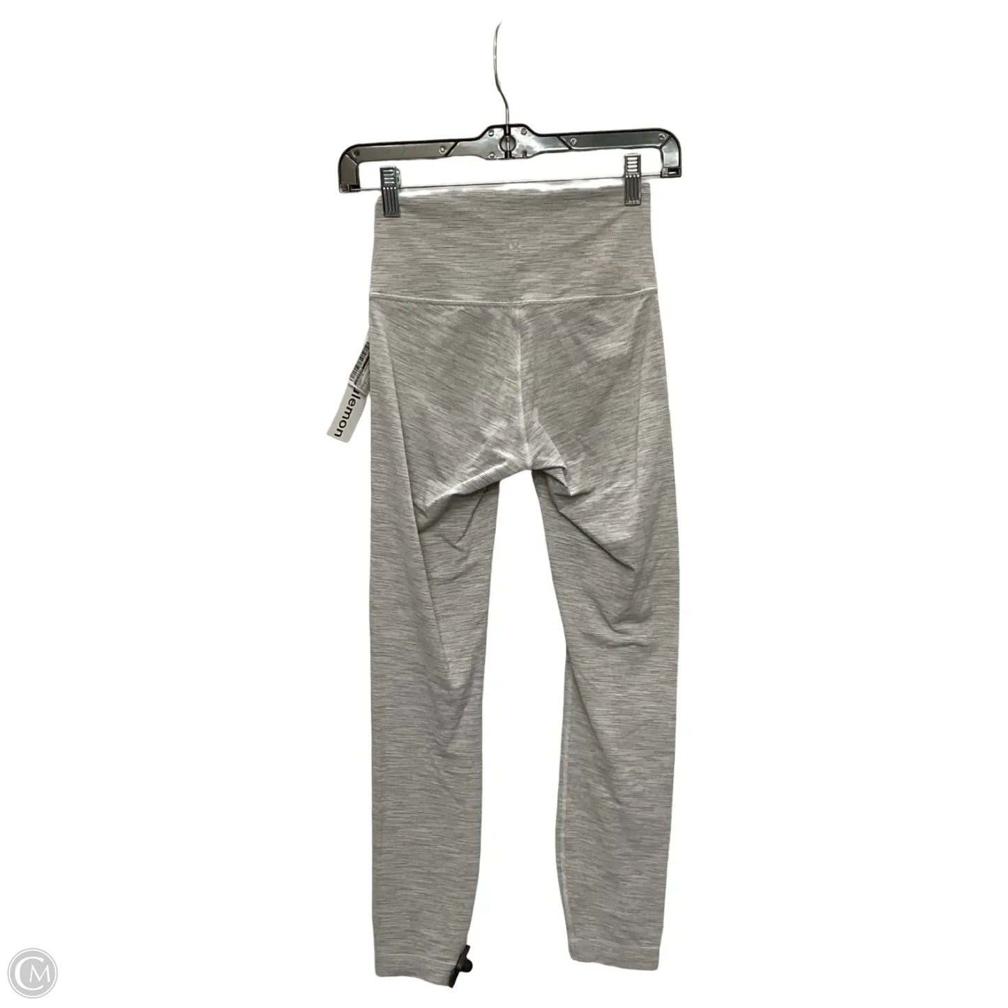 Athletic Leggings By Lululemon In Grey, Size: 4