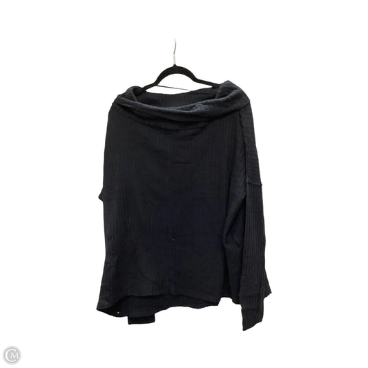 Blouse Long Sleeve By Free People In Black, Size: M