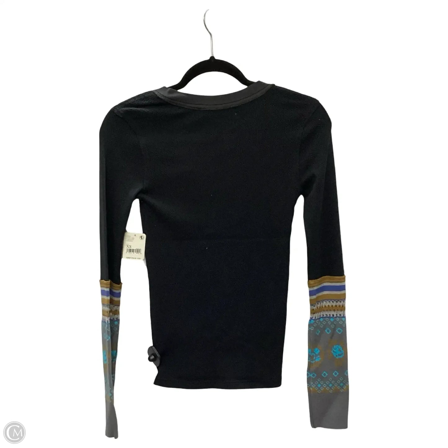 Blouse Long Sleeve By We The Free In Black, Size: Xs