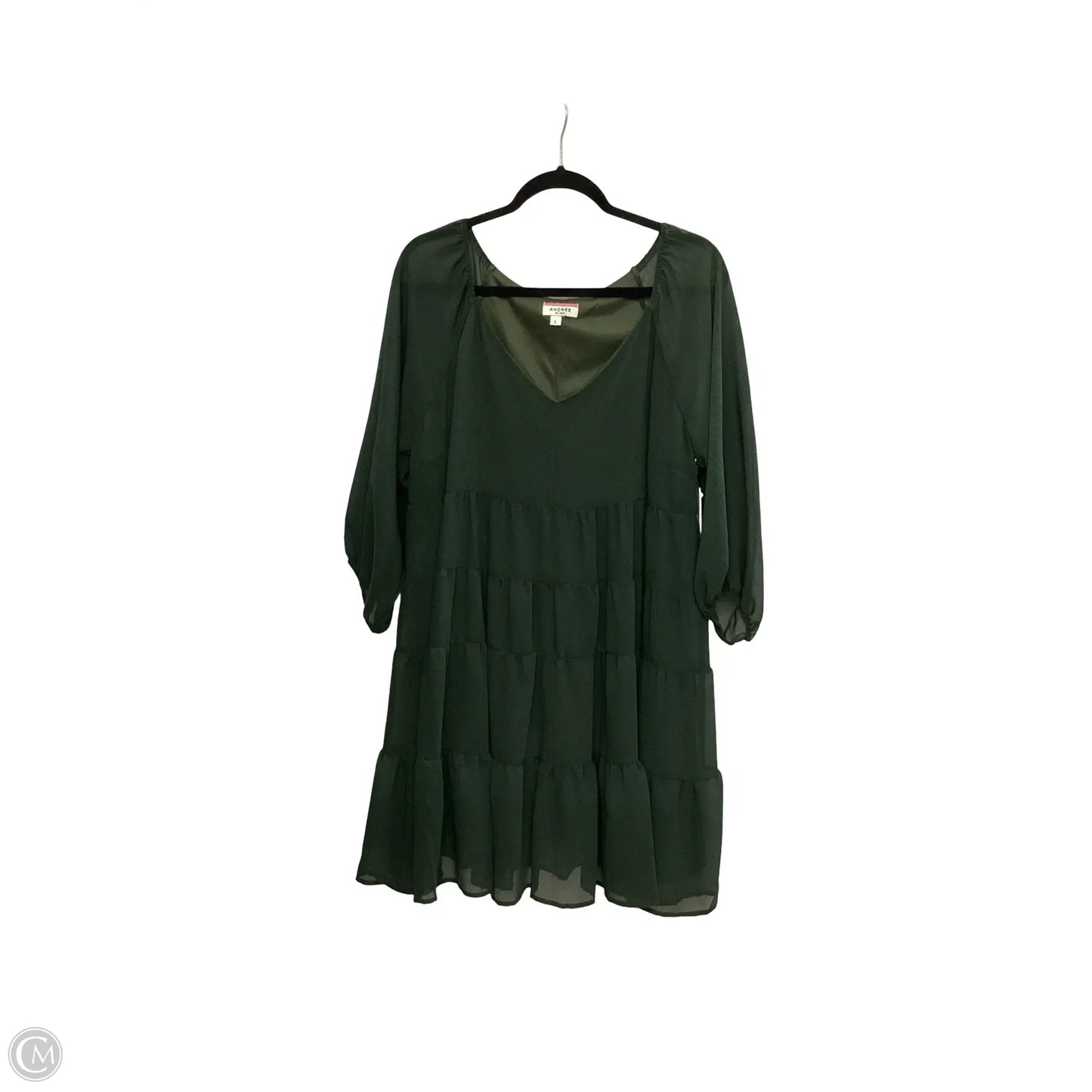 Dress Casual Short By Andree By Unit In Green, Size: L