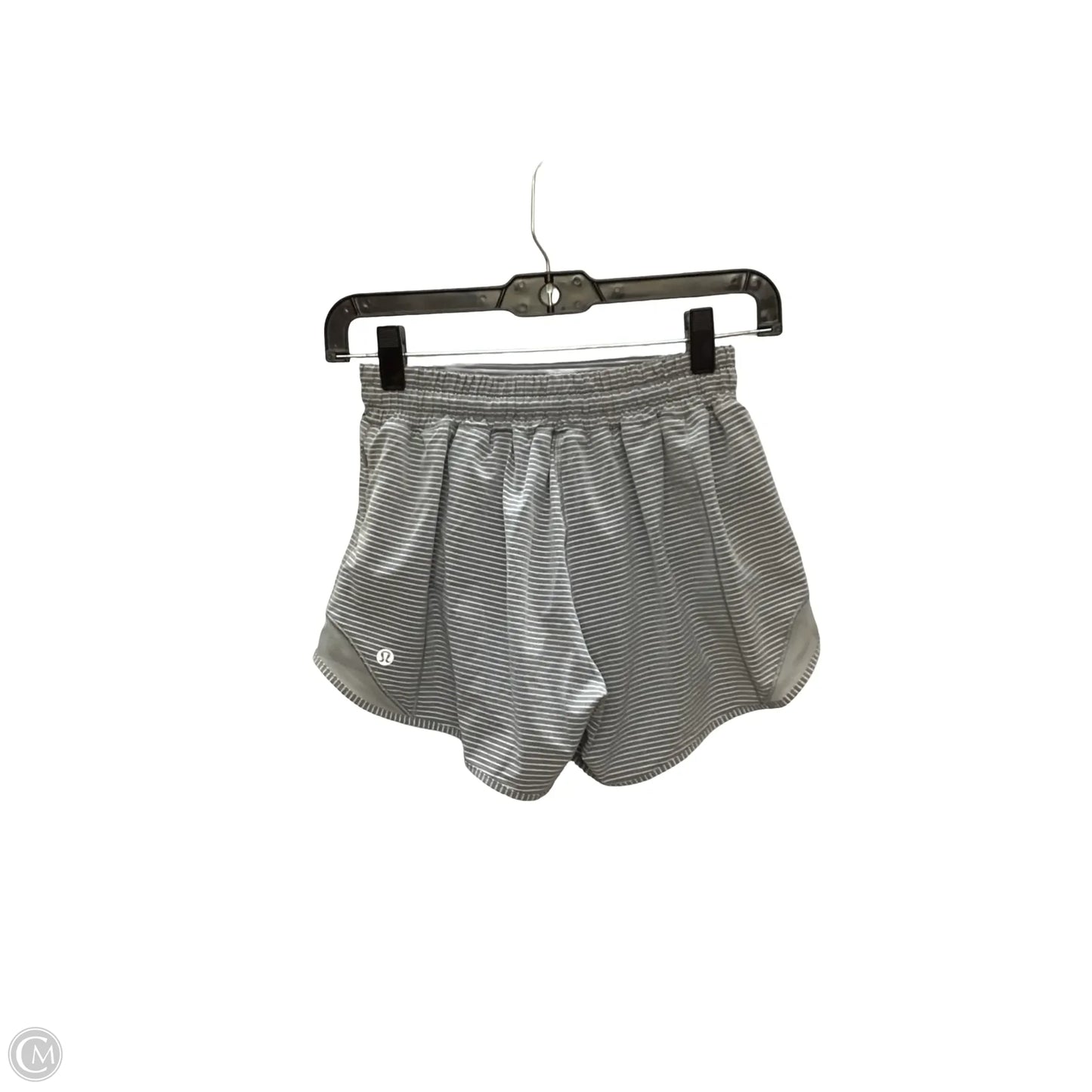 Athletic Shorts By Lululemon In Grey, Size: 4