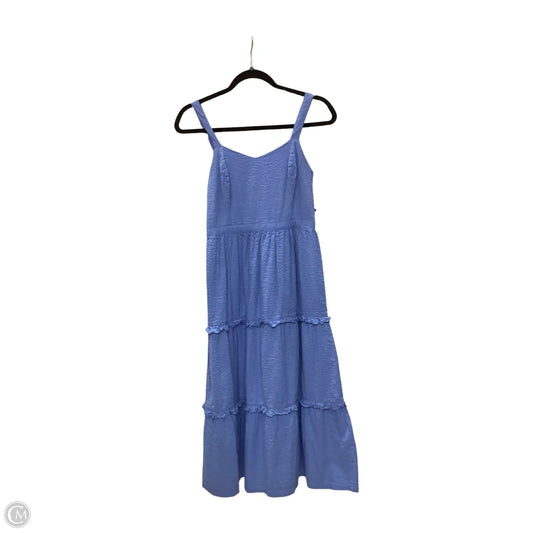 Dress Casual Midi By Japna In Blue, Size: S