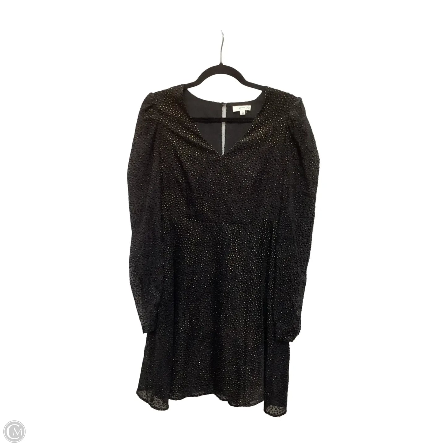 Dress Casual Short By A Loves A In Black & Gold, Size: 2