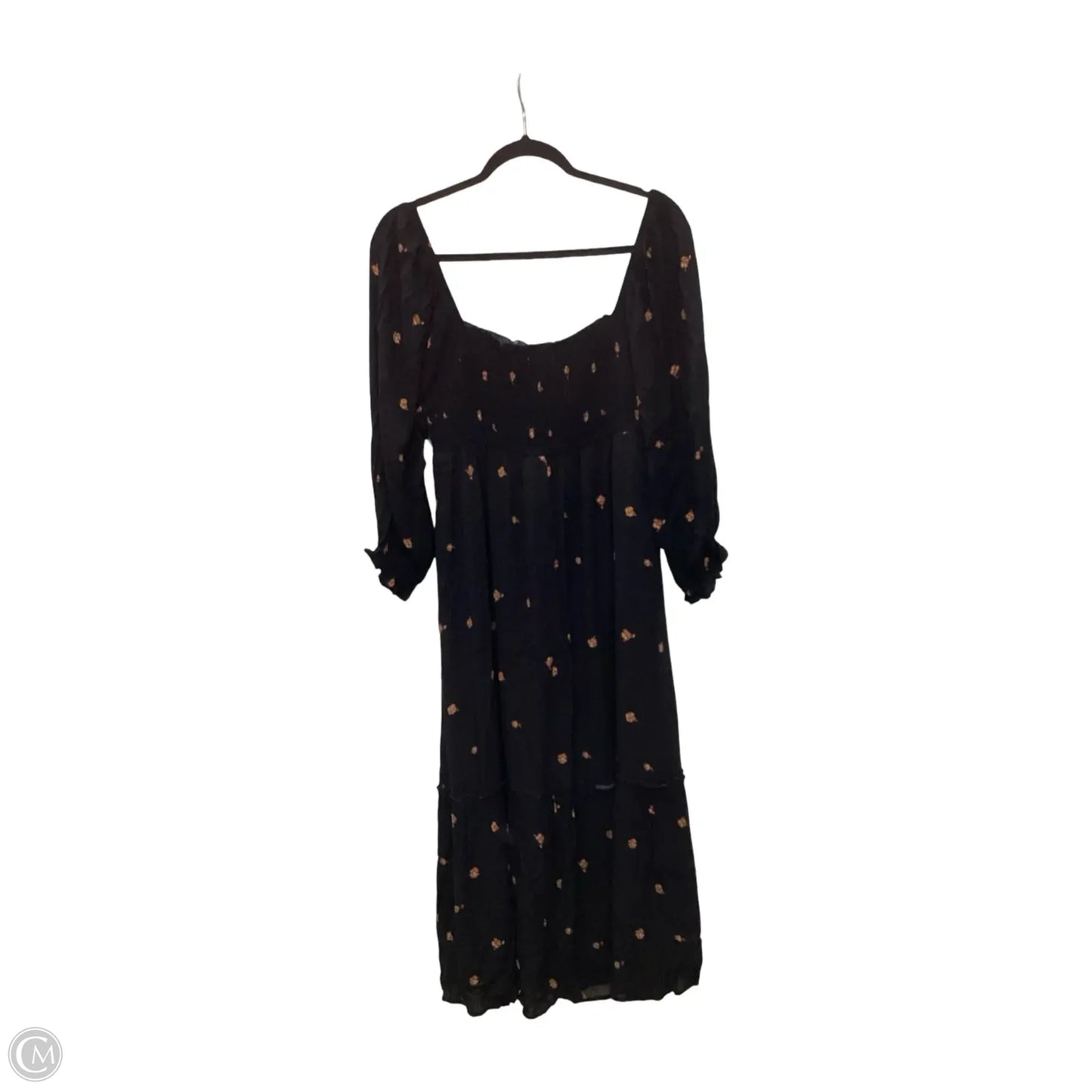Dress Casual Midi By True Craft In Black, Size: L