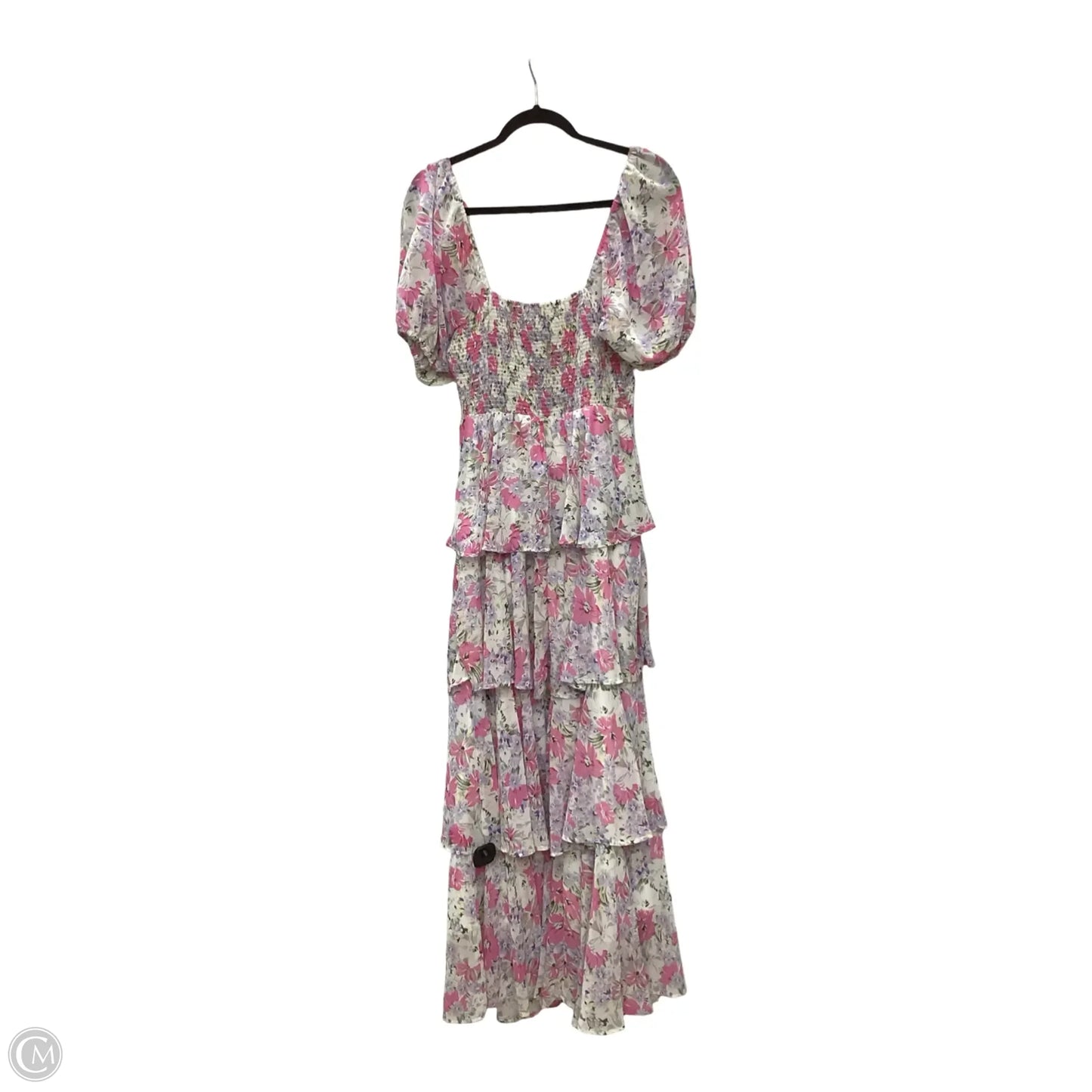 Dress Casual Maxi By Entro In Floral Print, Size: M