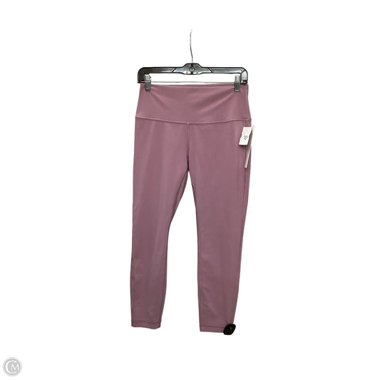 Athletic Capris By Lululemon In Purple, Size: 10