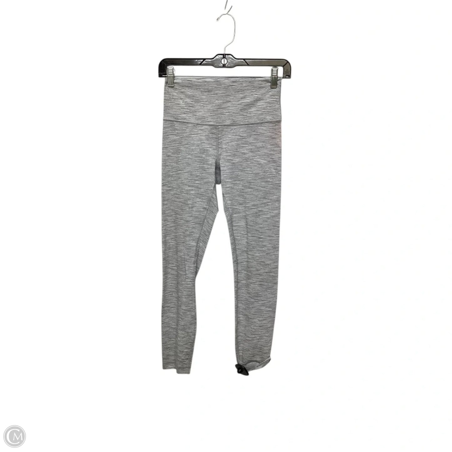 Athletic Leggings By Lululemon In Grey, Size: 6