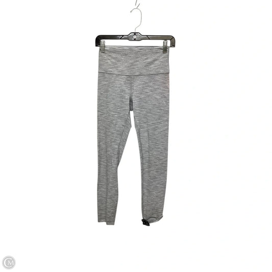 Athletic Leggings By Lululemon In Grey, Size: 6