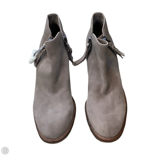 Boots Ankle Heels By Dolce Vita In Brown, Size: 8.5