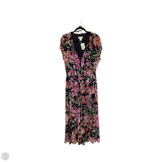 Dress Casual Maxi By Kate And Lily In Floral Print, Size: 14