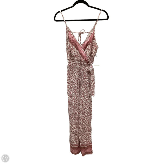 Jumpsuit By Japna In Pink, Size: Xs