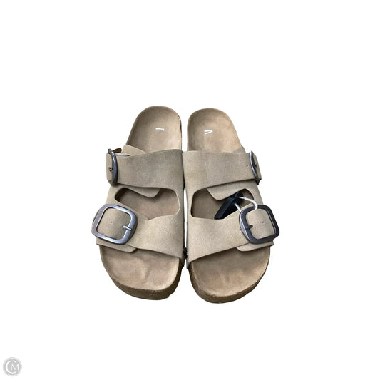 Sandals Flats By Mia In Brown, Size: 8
