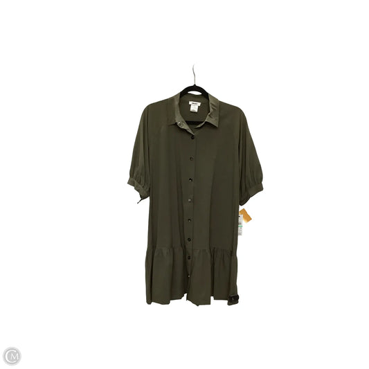 Dress Casual Short By Dkny In Green, Size: 8