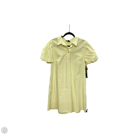 Dress Casual Short By Msk In Yellow, Size: M