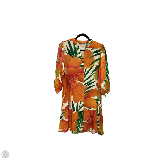 Dress Casual Short By Mlle Gabrielle In Multi-colored, Size: M