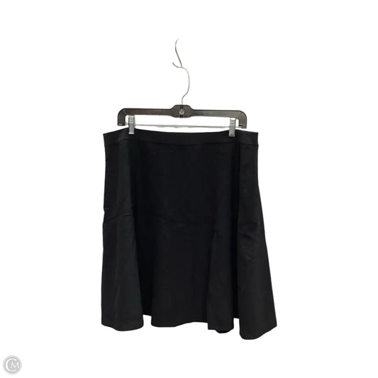Skirt Mini & Short By Alex Marie In Black, Size: 16