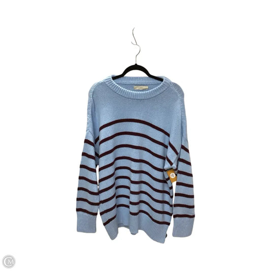 Sweater By Loft In Blue, Size: Xl