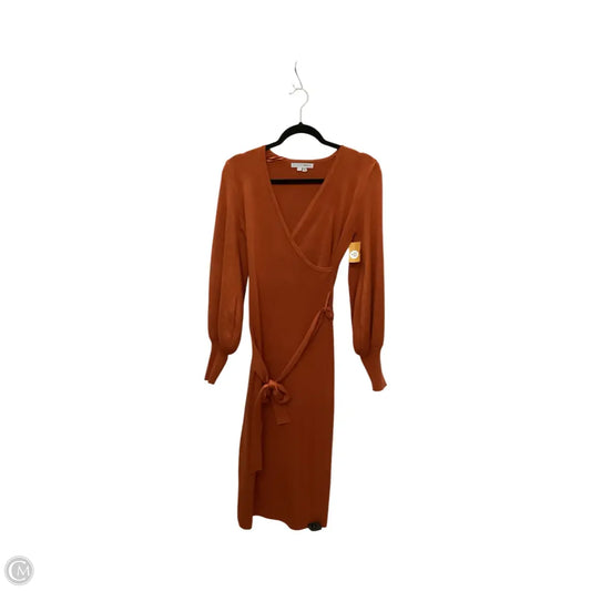 Dress Casual Maxi By Baltic Born In Orange, Size: S
