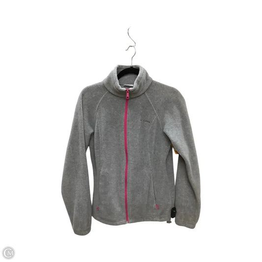 Jacket Fleece By Columbia In Grey, Size: M