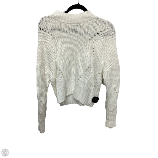 Sweater By Moon And Madison In White, Size: S