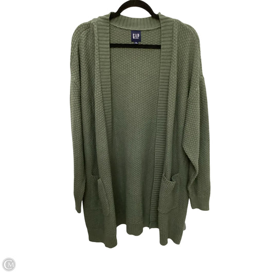 Cardigan By Gap In Green, Size: Xl