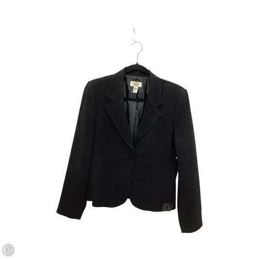 Blazer By Talbots In Black, Size: 10