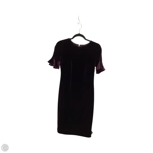 Dress Casual Midi By Calvin Klein In Purple, Size: 6