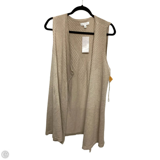 Cardigan By New Directions In Tan, Size: M