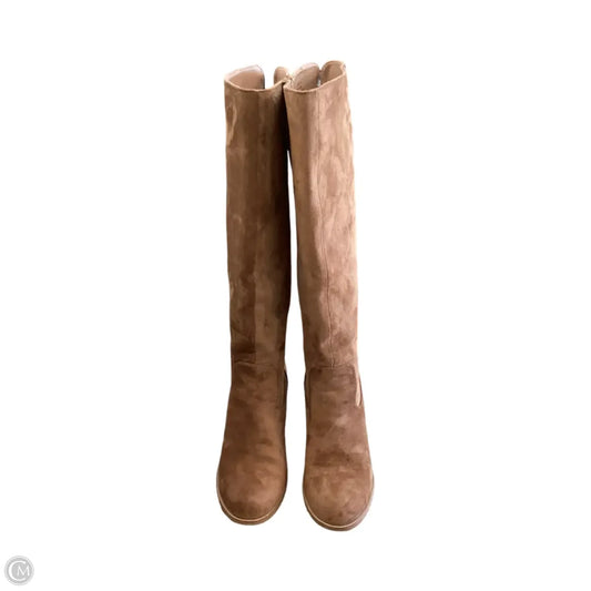 Boots Knee Heels By Corkys In Brown, Size: 10