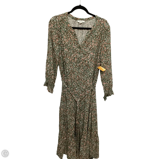 Dress Casual Midi By Beachlunchlounge In Multi-colored, Size: M