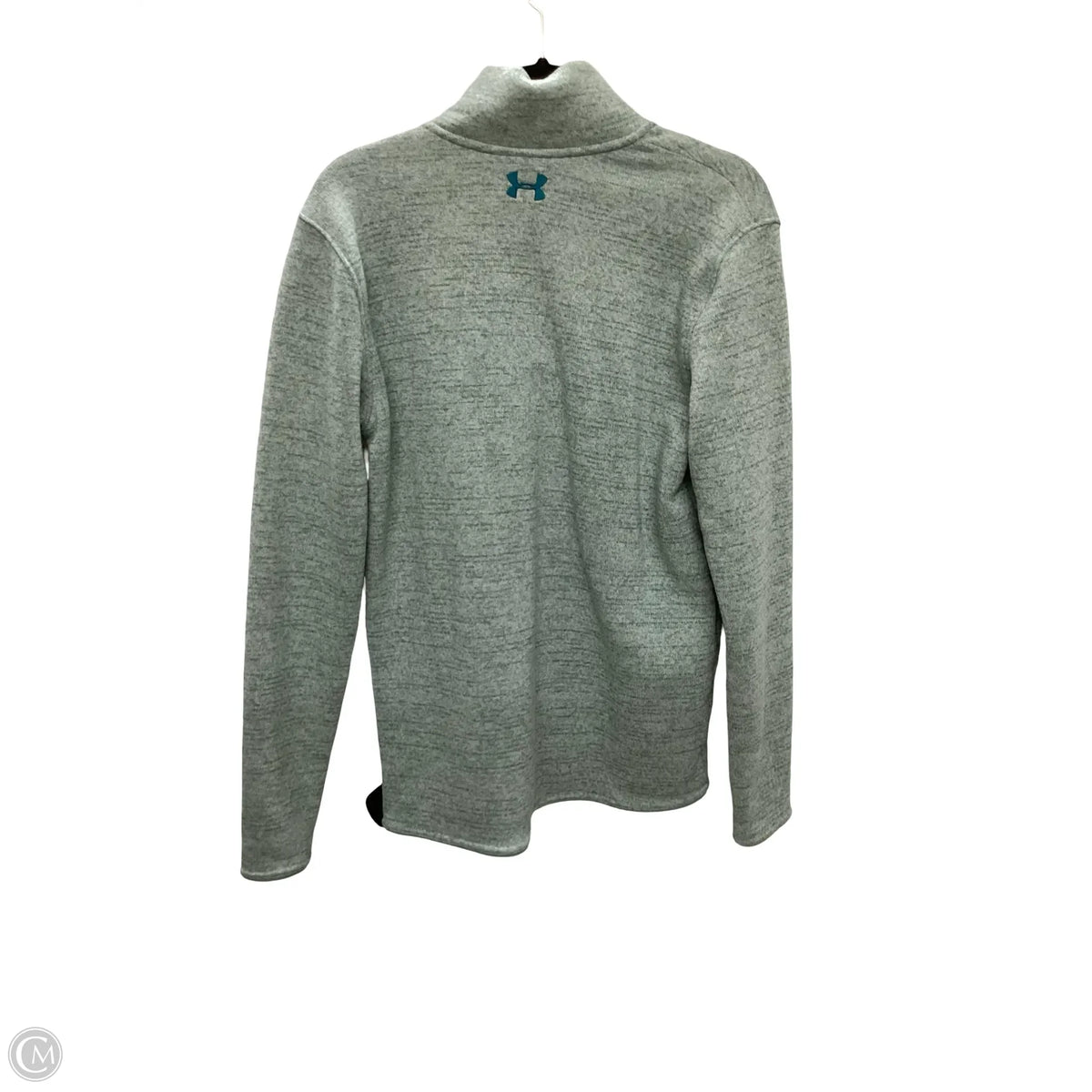 Athletic Jacket By Under Armour In Green, Size: M