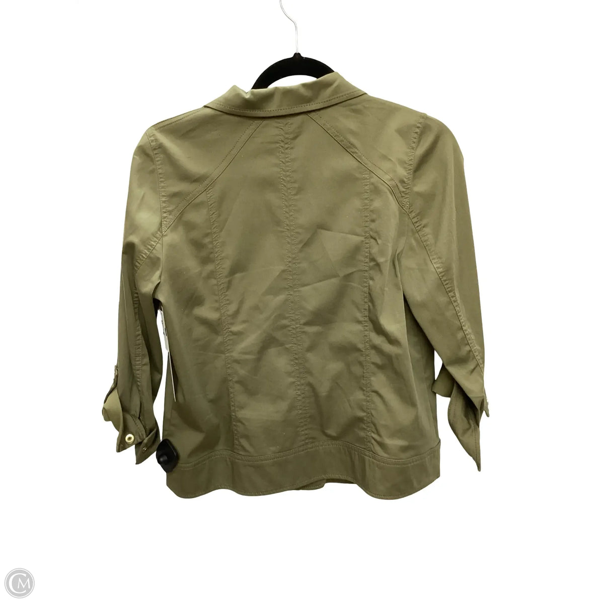 Jacket Other By Chicos In Green, Size: 0