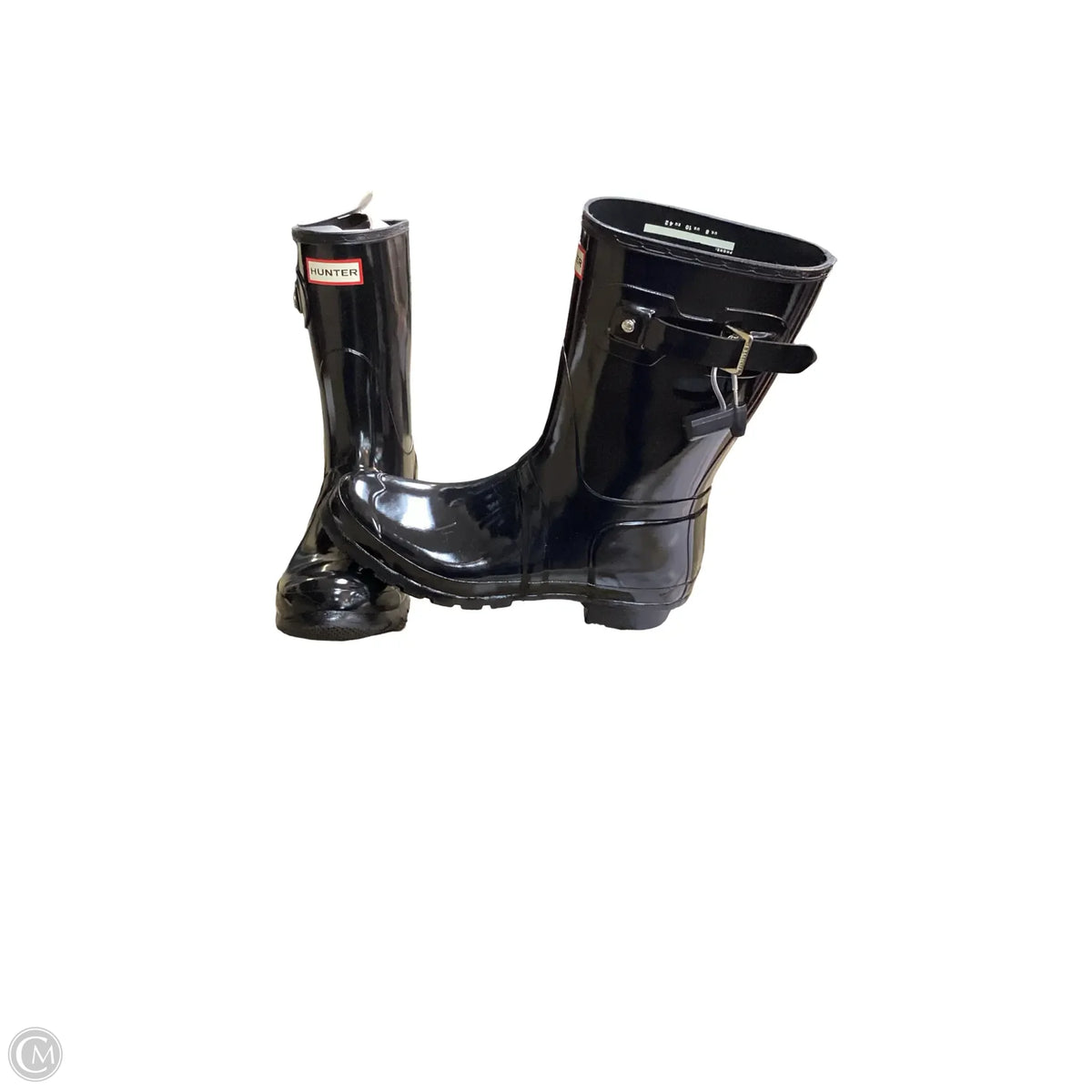 Boots Designer By Hunter In Black, Size: 10