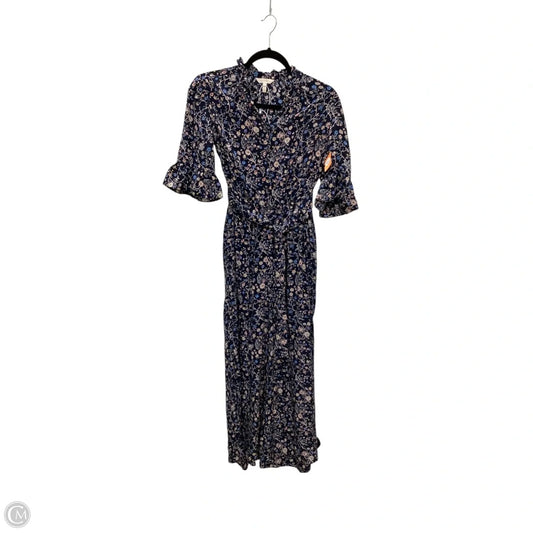 Jumpsuit By Rebecca Taylor In Blue, Size: Xs