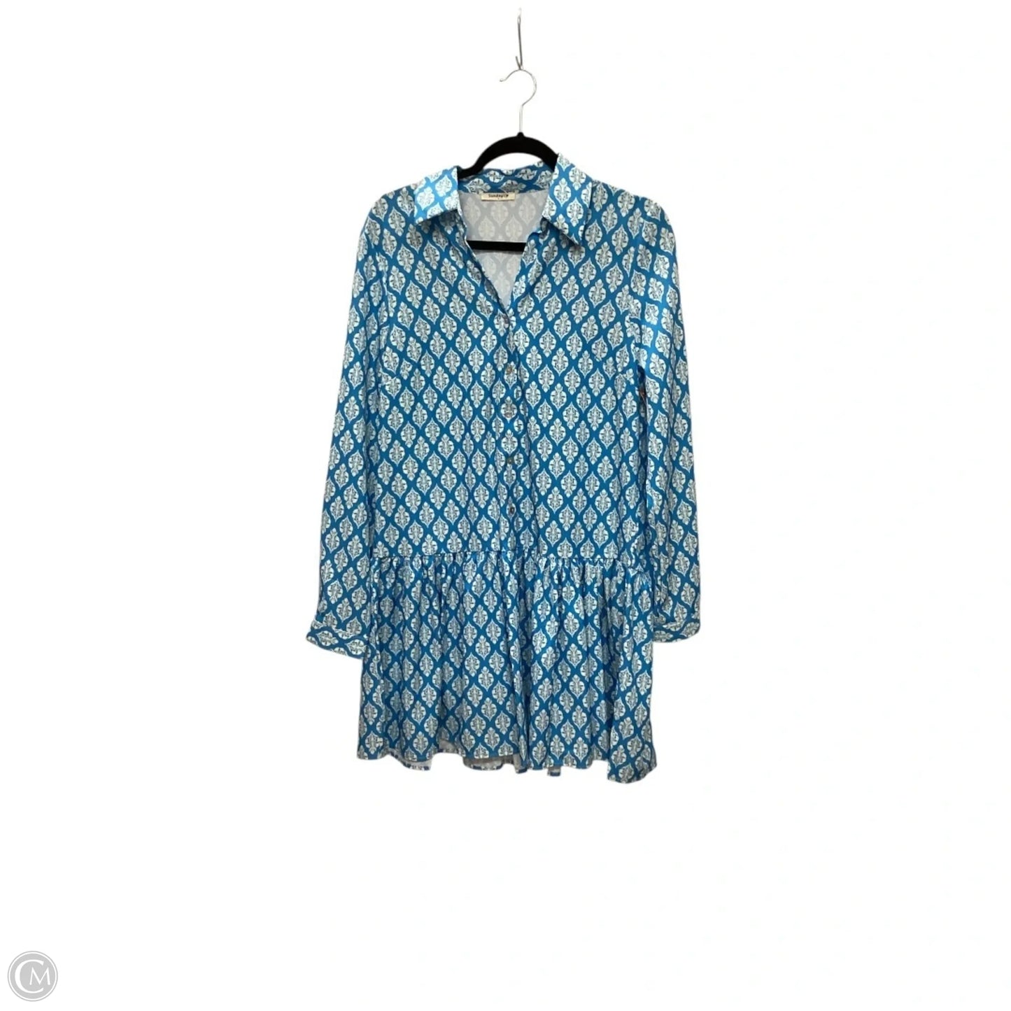 Dress Casual Short By Sunday Up In Blue, Size: L