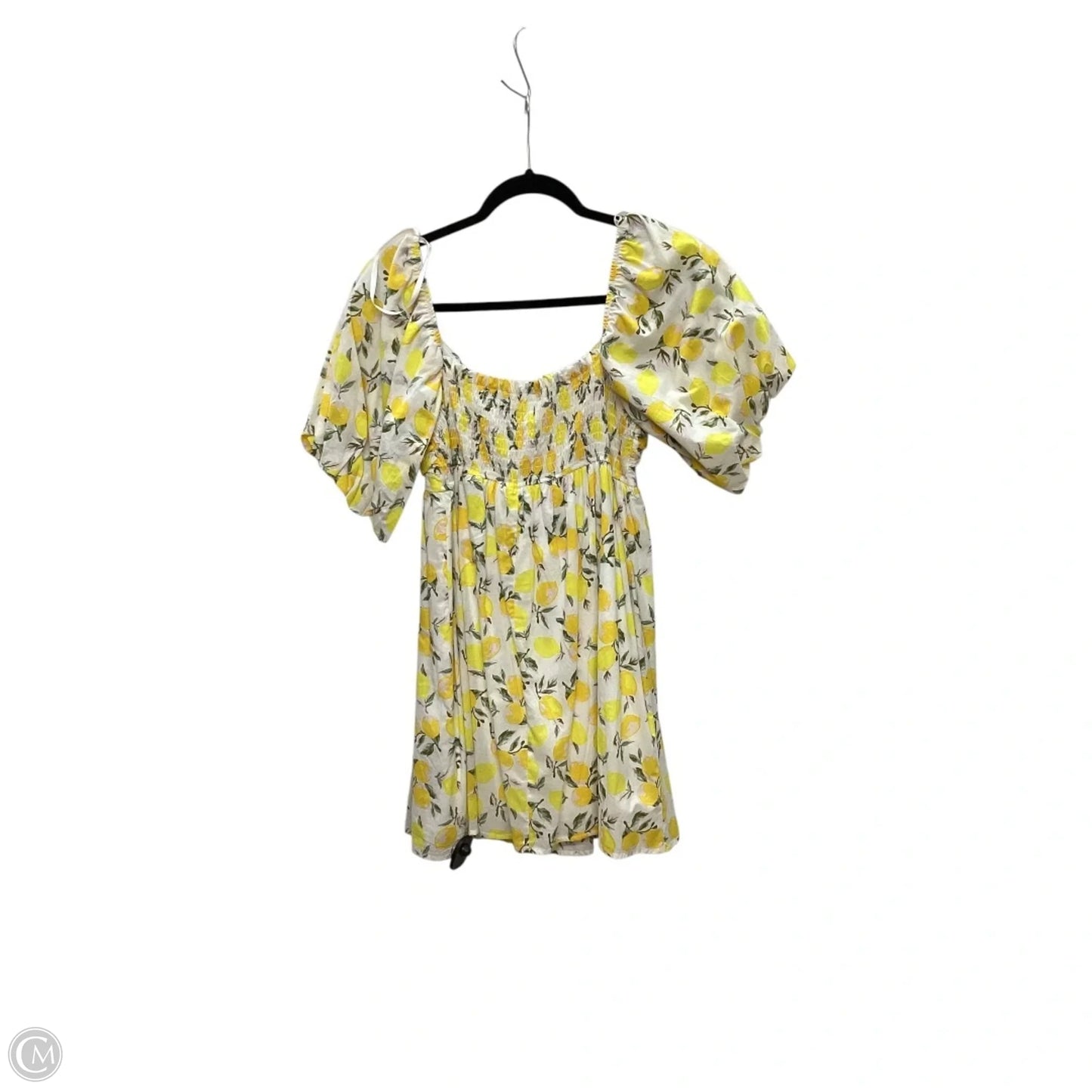 Dress Casual Short By Trixxi In Yellow, Size: L
