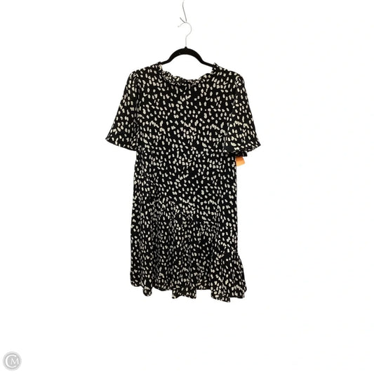 Dress Casual Short By Hayden La In Black & White, Size: M