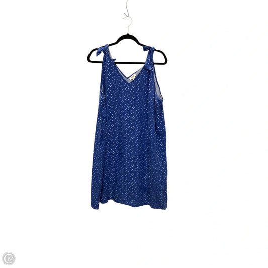 Dress Casual Short By Ana In Blue, Size: Xl