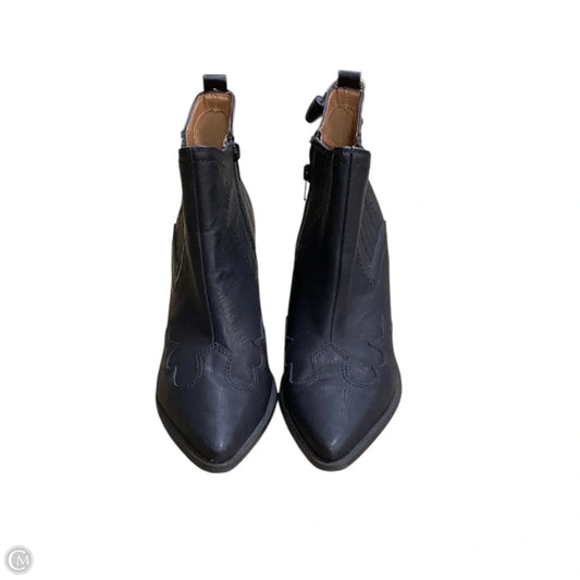 Boots Western By Indigo Rd In Black, Size: 7