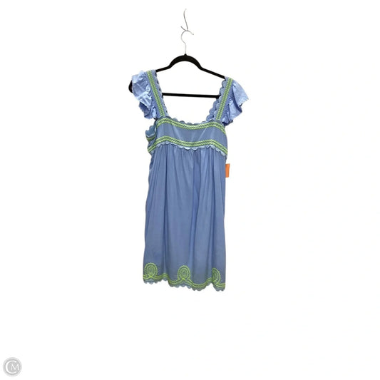 Dress Casual Short By J.marie In Blue, Size: M