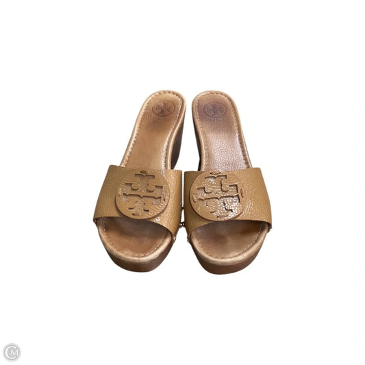 Sandals Designer By Tory Burch In Brown, Size: 9.5